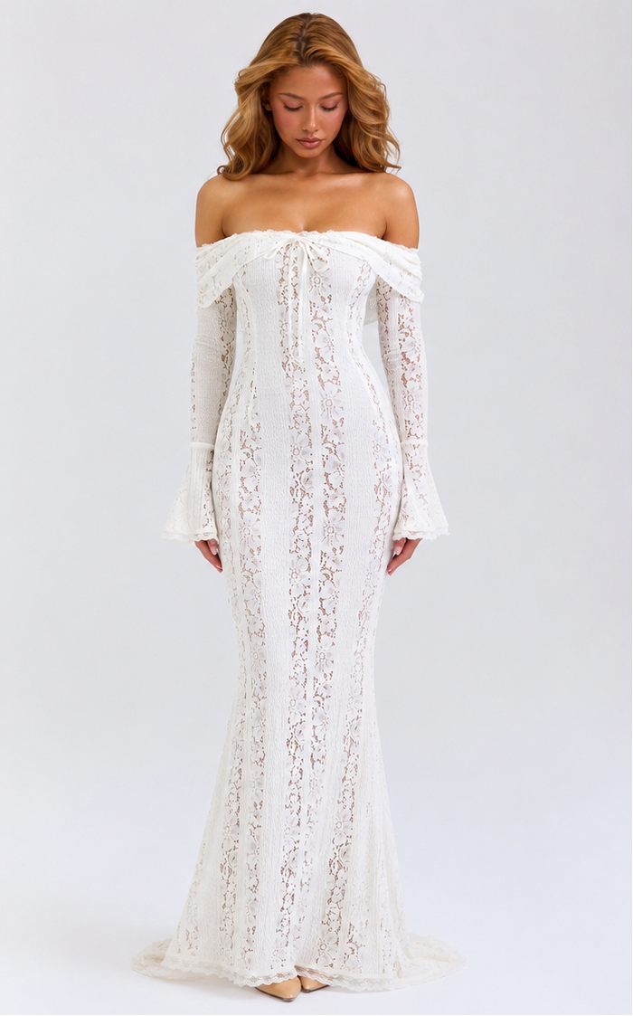 Ethereal Lace Maxiklänning