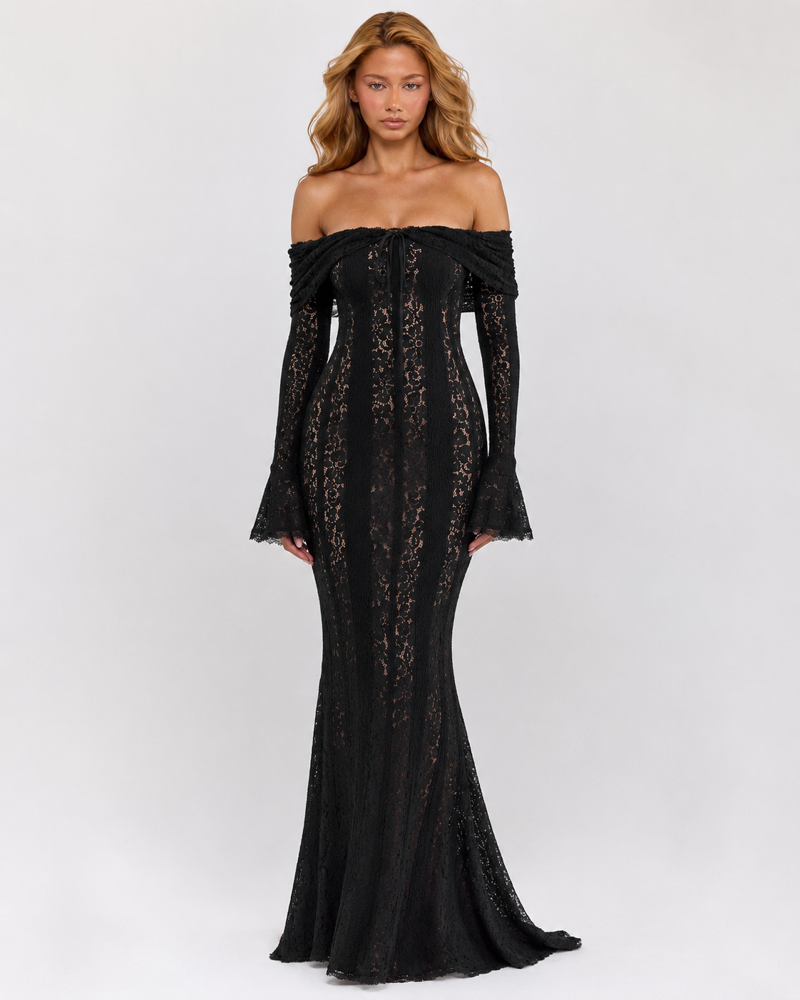 Ethereal Lace Maxiklänning