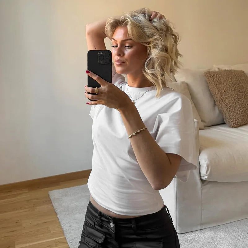 VERA | Mjuk t-shirt med lös passform