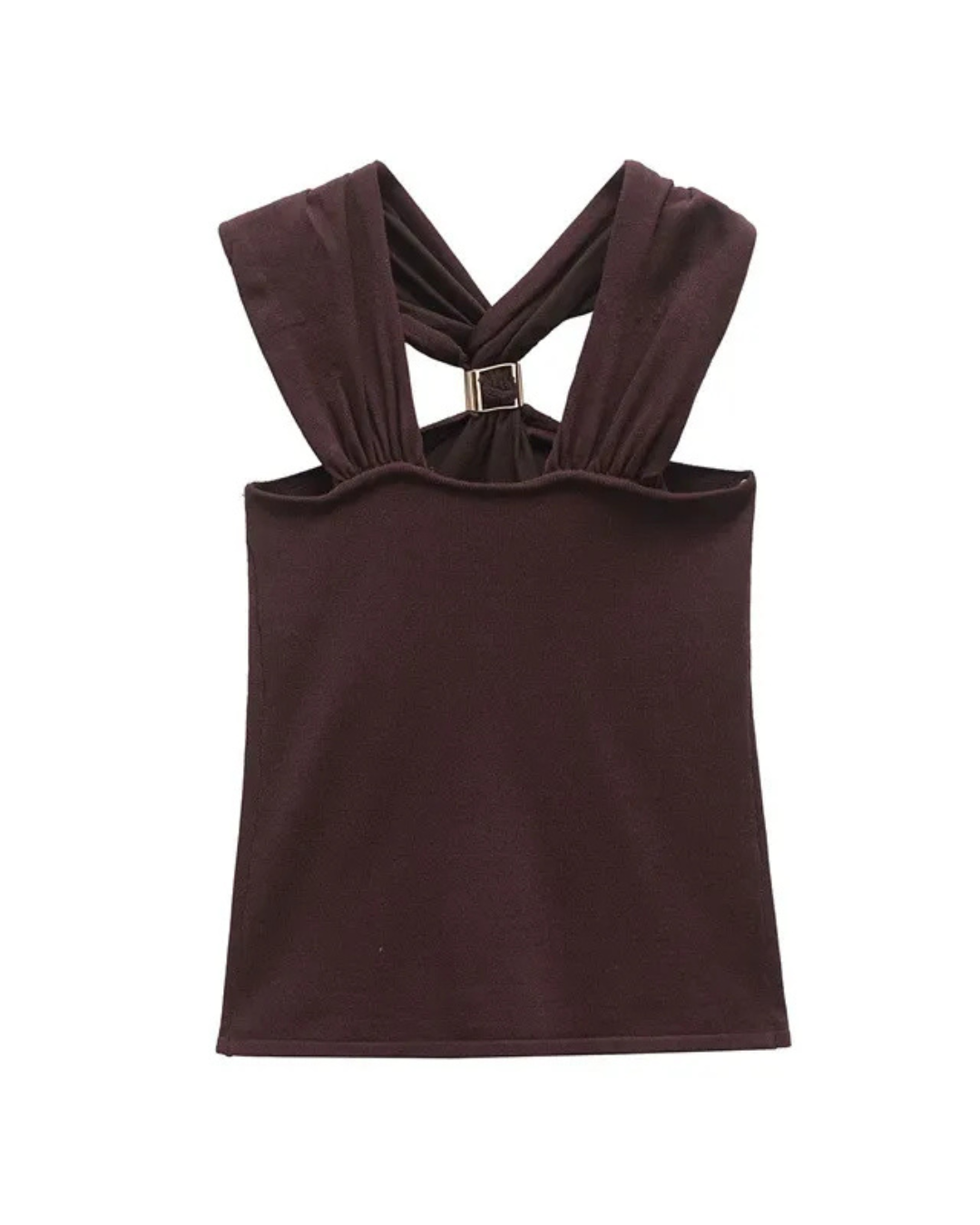 VERA | Mocha Haltertopp