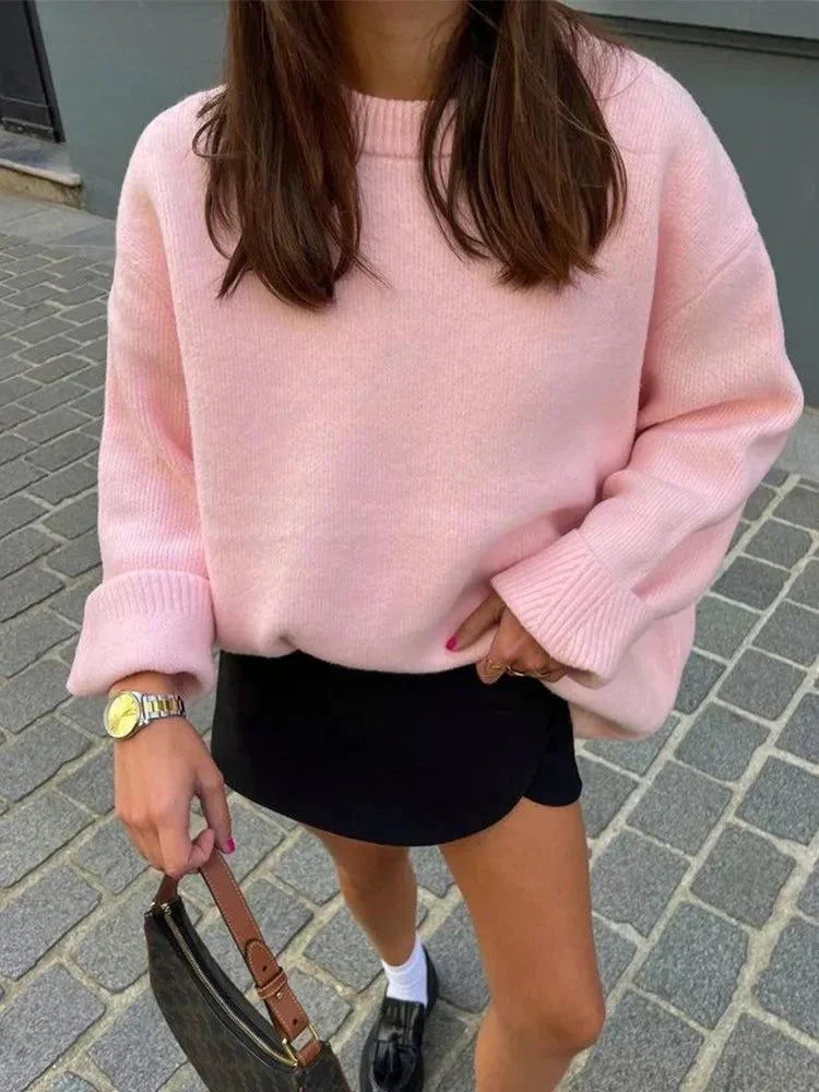 VERA | Rosa Mysig Tröja