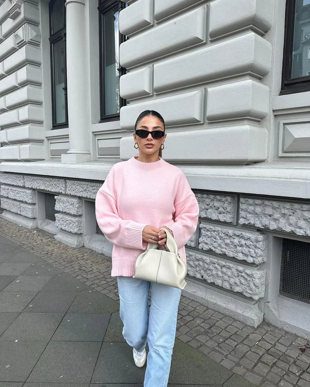 VERA | Rosa Mysig Tröja