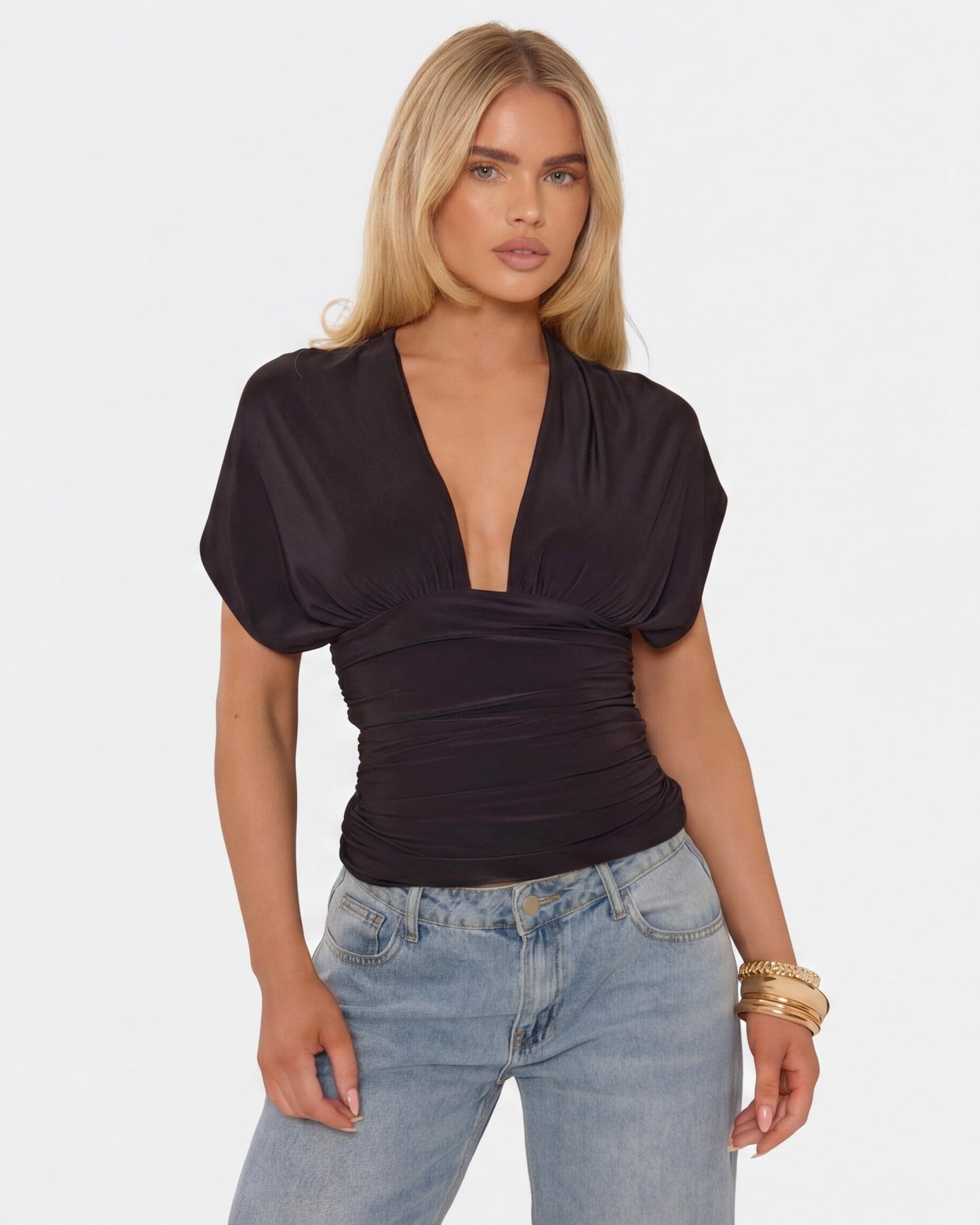 Blush Muse Rygglös Topp