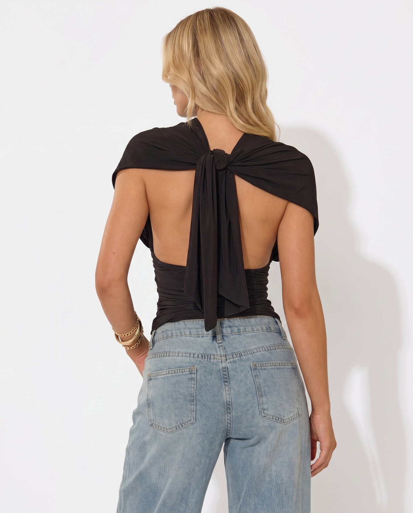 Blush Muse Rygglös Topp
